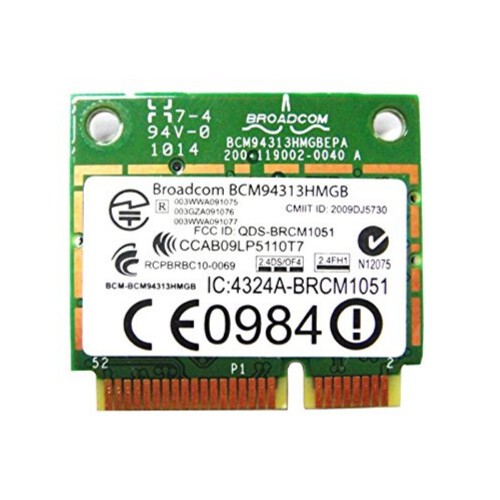 Broadcom Half Mini PCI-E Card WiFi+Bluetooth