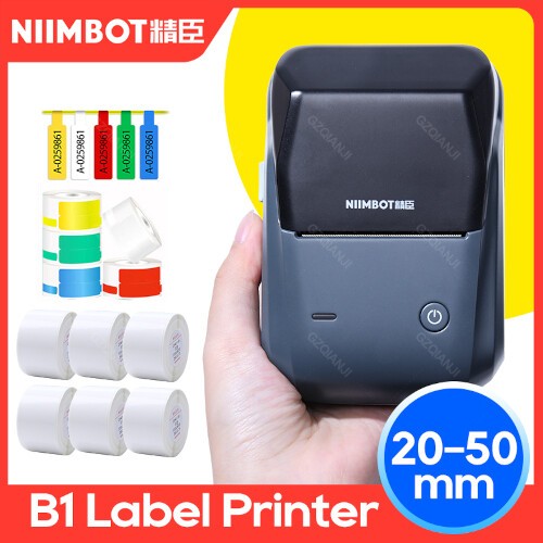 Niimbot B1 Thermal Label Printer Bluetooth Portable Pocket Label Maker